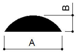 Mezzo tondo alluminio